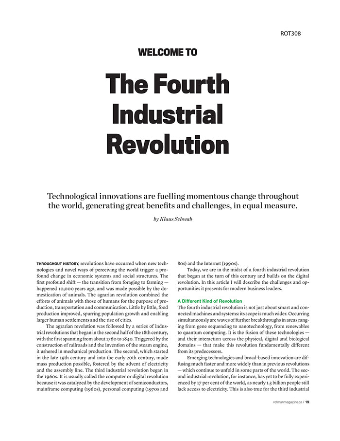 Publishing　Industrial　Revolution　–　Business　Harvard　School　The　Fourth